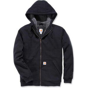 Men's Rain Defender Relaxed Fit Midweight Sherpa-Lined Full-Zip Sweatshirt